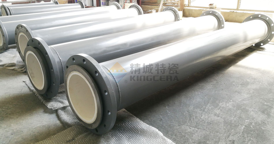 耐磨陶瓷管為什么比高鉻鑄鐵管道更耐磨損？