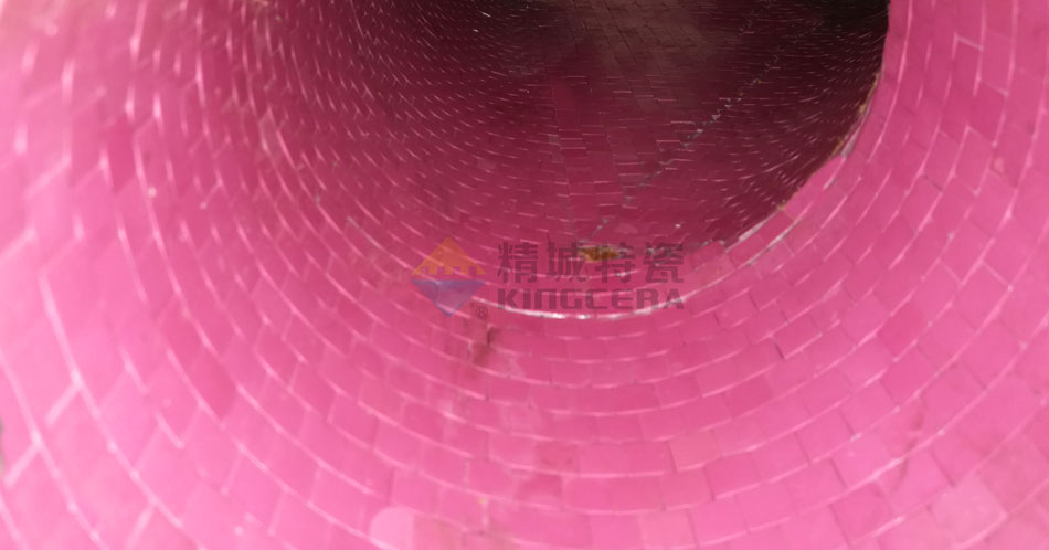 耐磨陶瓷貼片管道如何粘貼耐磨陶瓷片？
